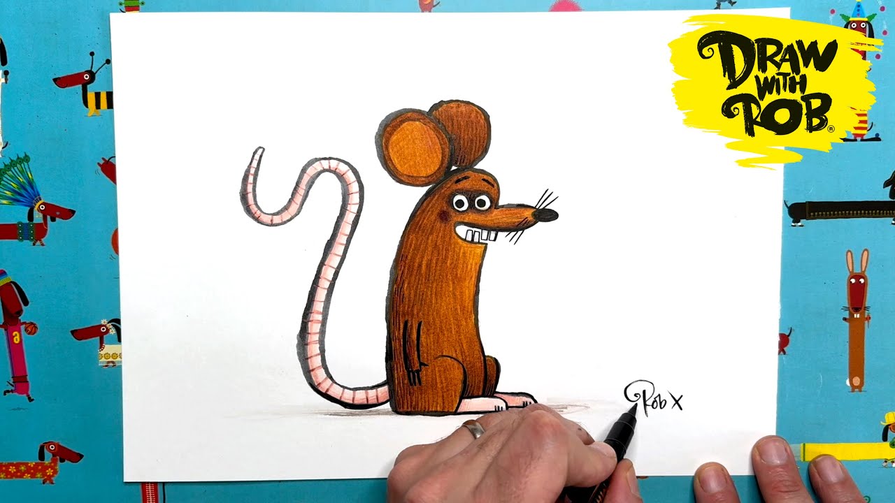 #DrawWithRob 152 Rat