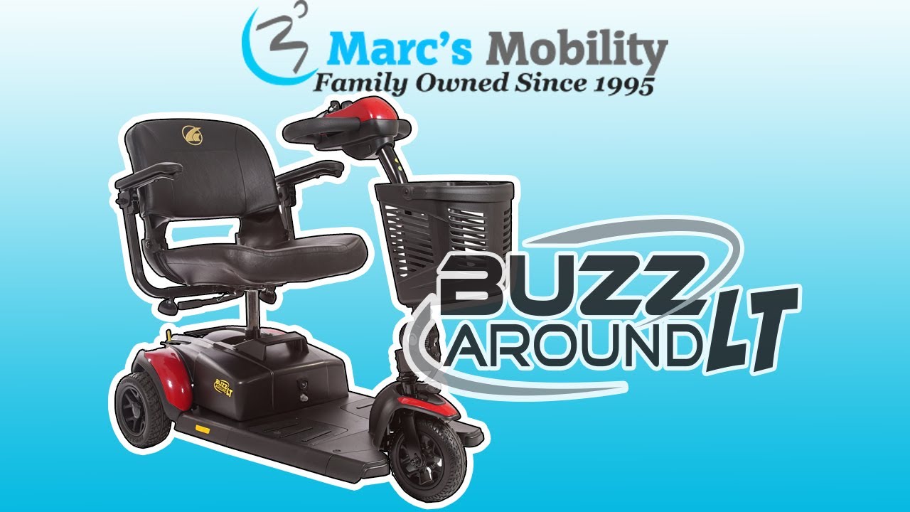 Buzzaround LT 3 wheel Portable Airline Approve Scooter - Full Review
