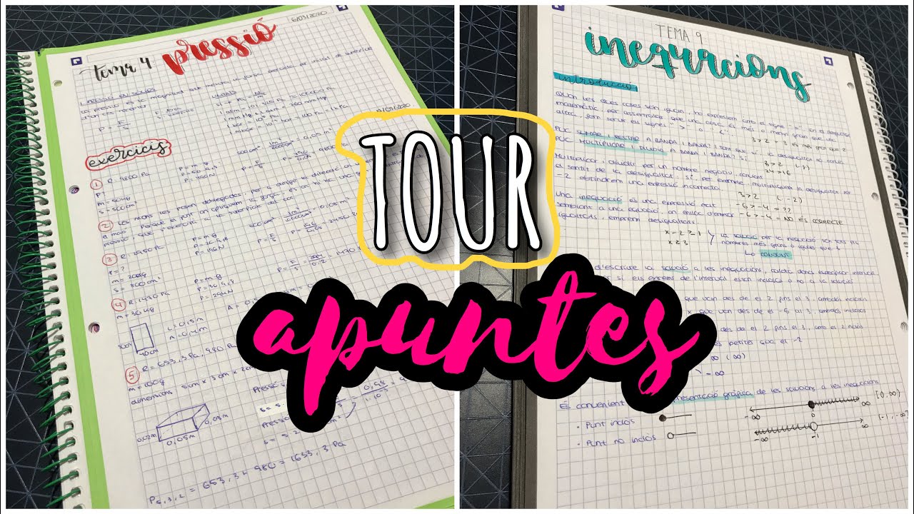 tour por mis apuntes