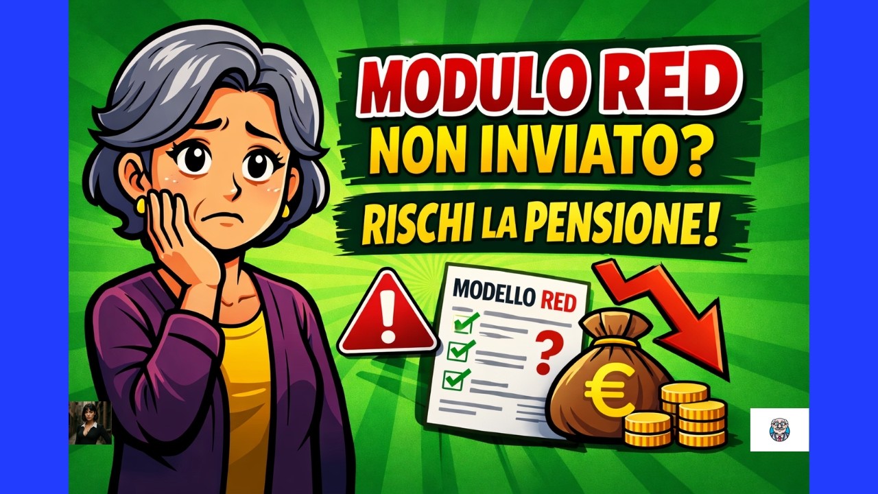 Modello RED 2026: Attenzione alla Scadenza del 28 Febbraio o Rischi la Pensione