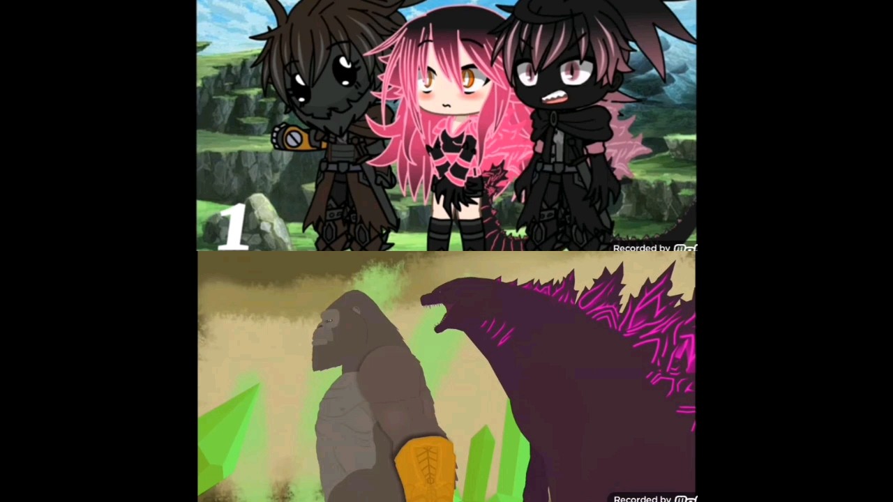 Godzilla X Kong The New Empire: The Kong Kiss (Gacha club).