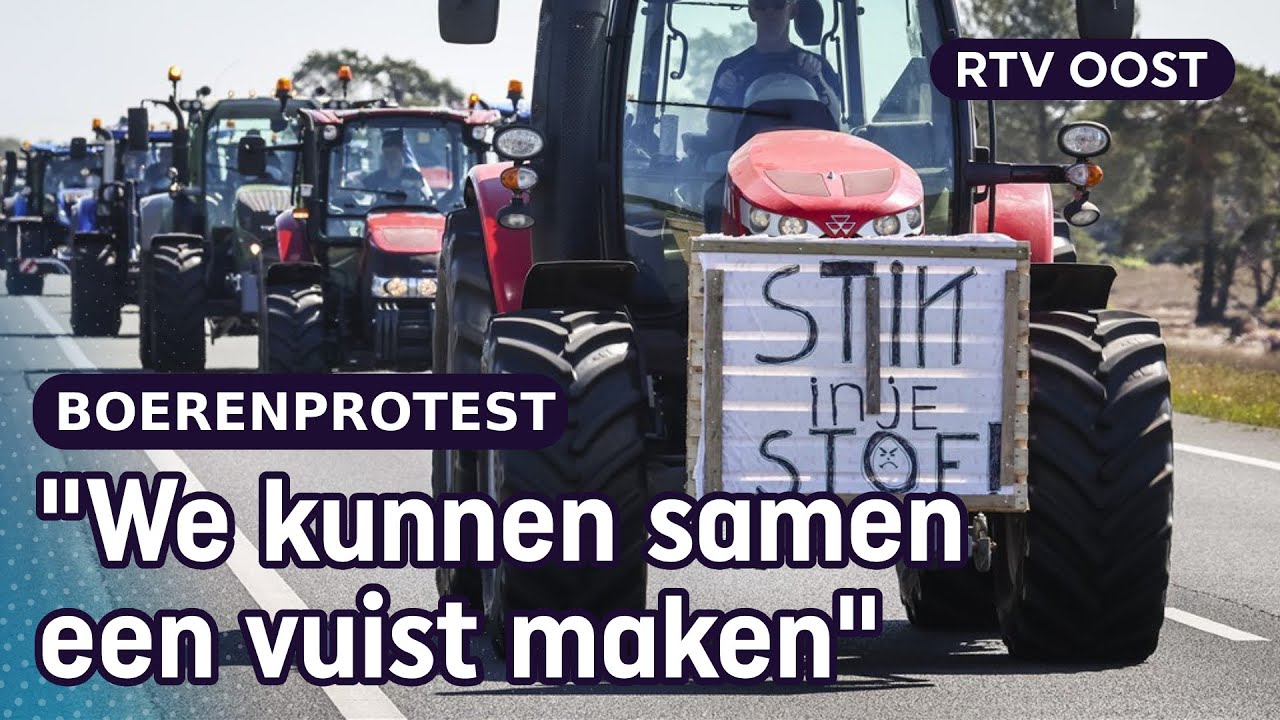 Massale opkomst: bekijk het grootste boerenprotest ooit | RTV Oost