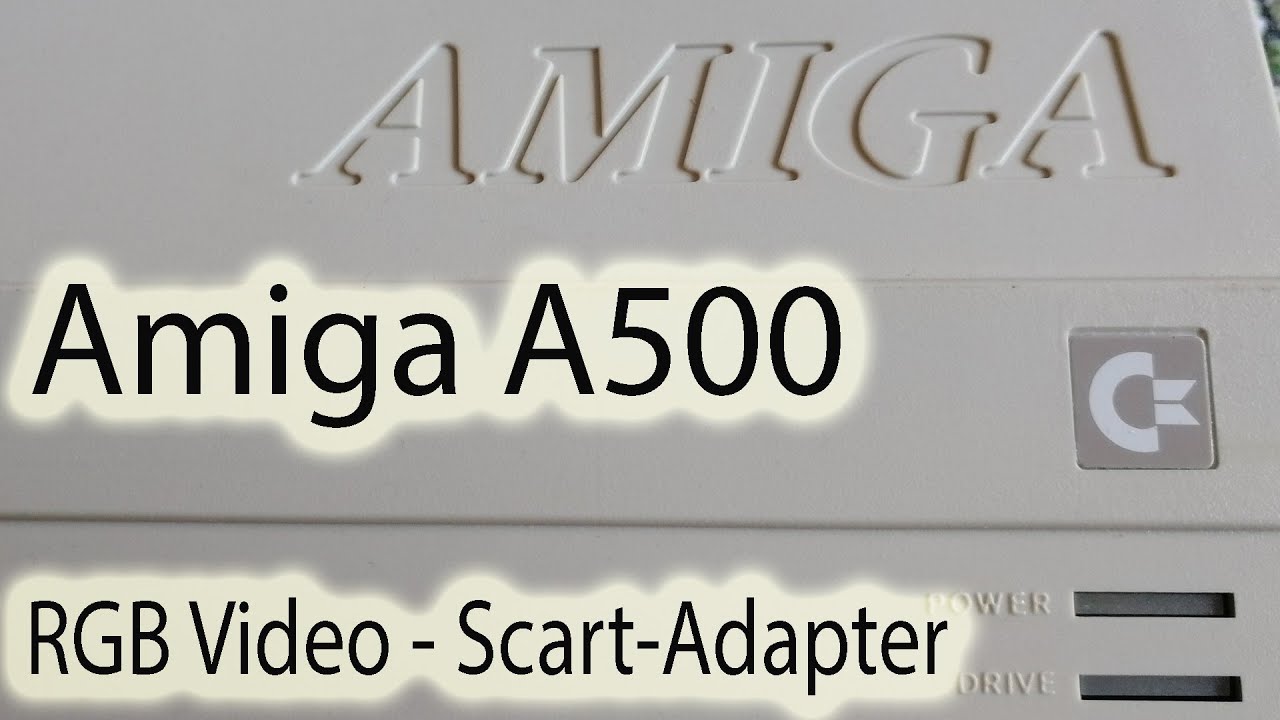 [Projekt] Amiga A500 - Video Adapter + erster Test