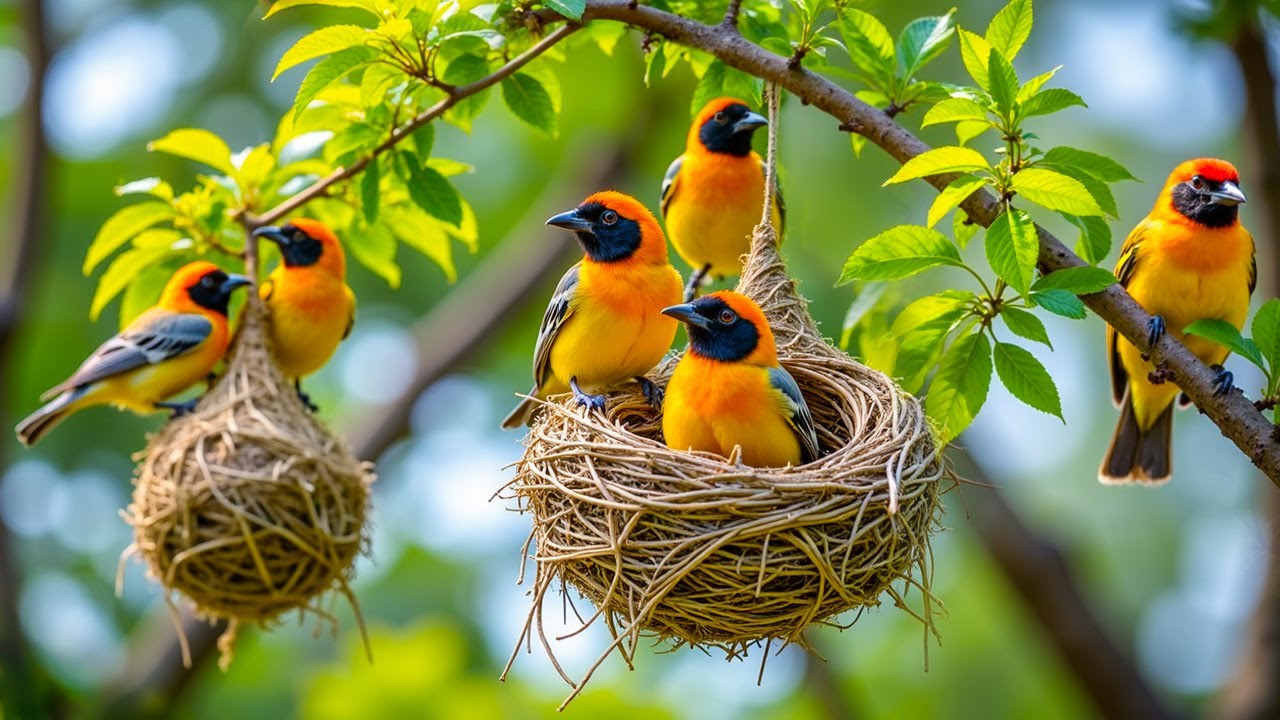 Colorful Birds & Birdsong for Stress Relief 🕊️ | Escape Stress Instantly with Nature Sounds