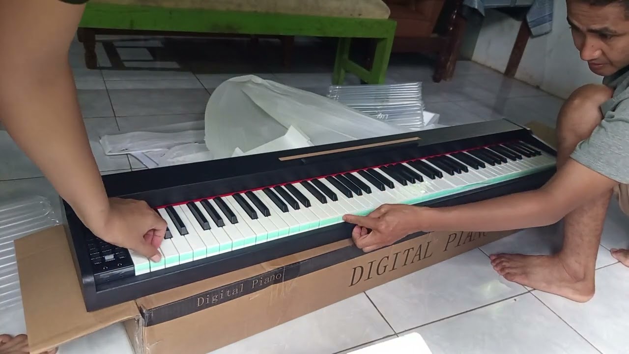 UNBOXING PAKET DIGITAL PIANO #piano #digitalpianos #musik
