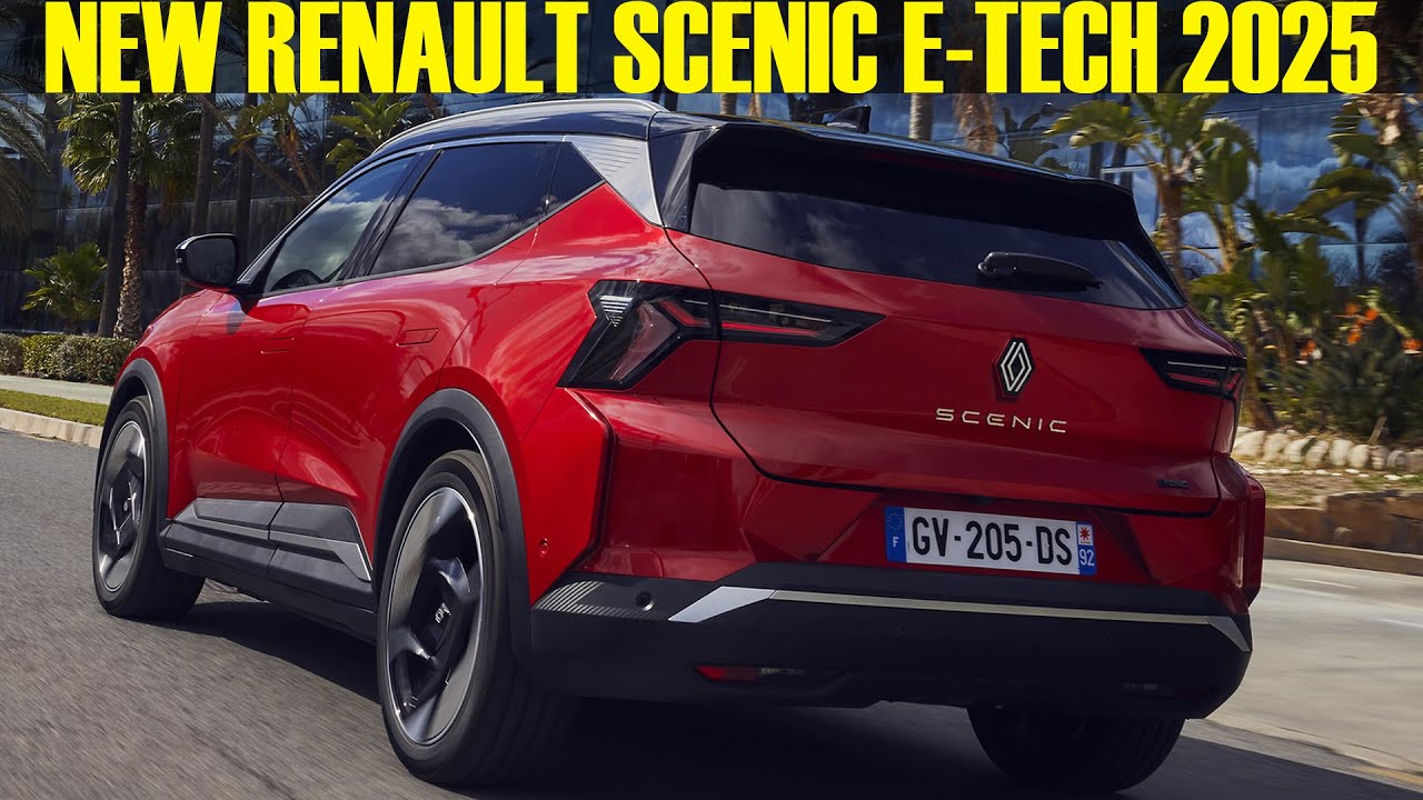 2025 Новый Renault Scenic E-Tech - Автомобиль года в Европе!