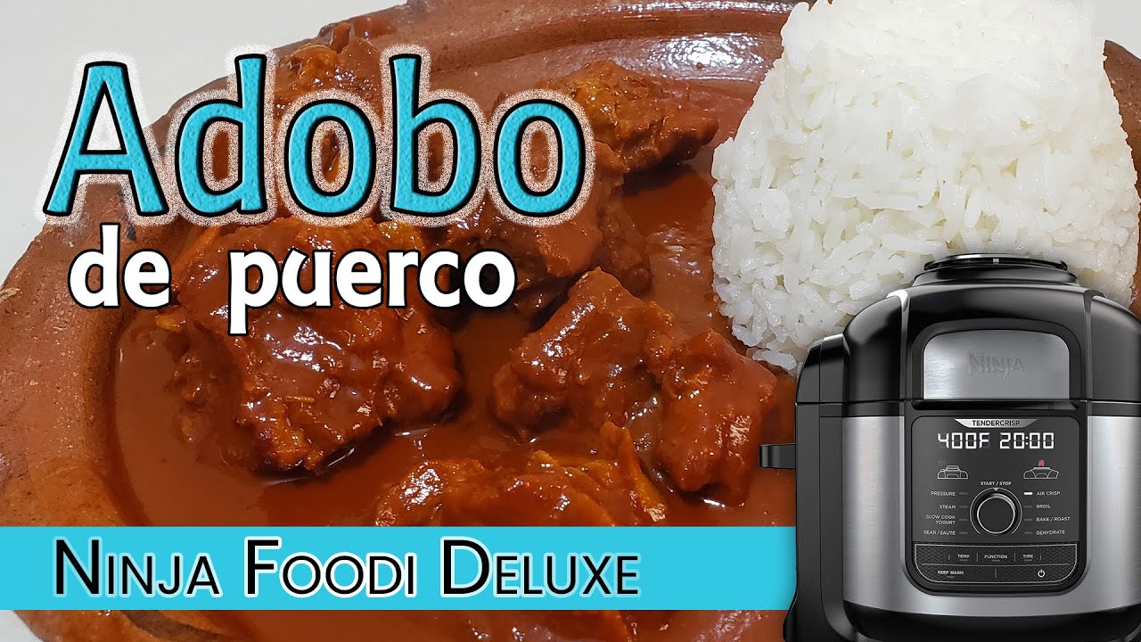 🔴 Rico Adobo con Carne de Puerco en la Ninja Foodi