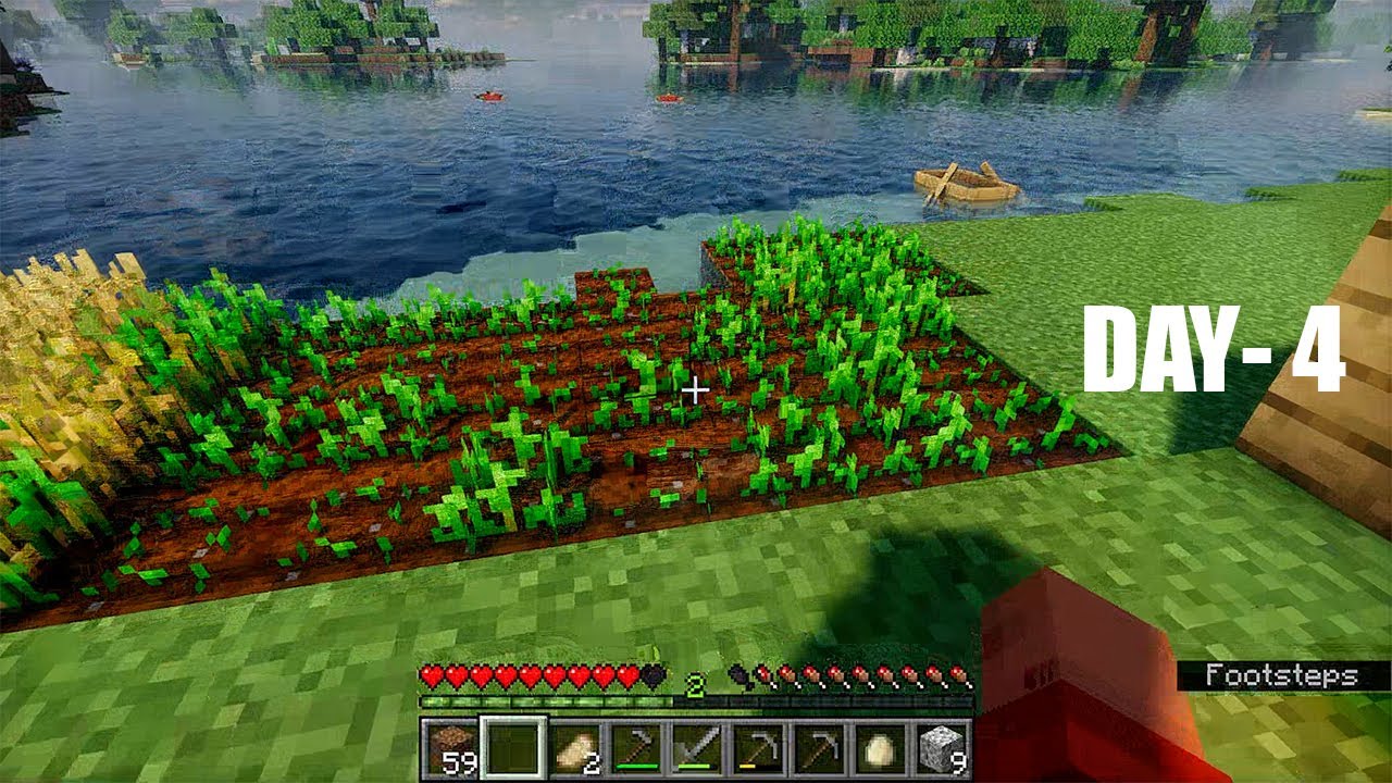MINECRAFT SURVIVAL -  DAY - 4