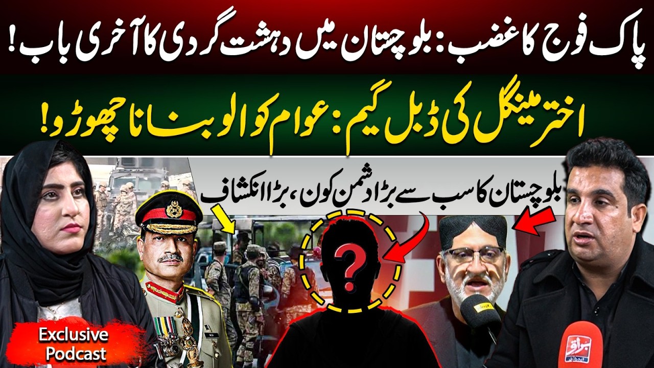 Political Double Games: Unmasking the Reality of Akhtar Mengal’s Narrative | Shabir Baloch Exclusive