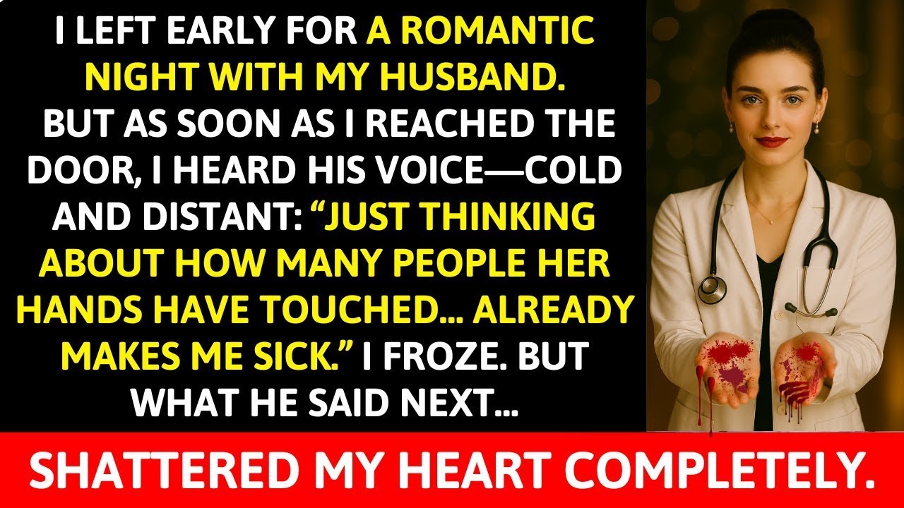 I Left Work Early to Prepare a Romantic Dinner for My Husband—But What I Heard Next Left Me Frozen