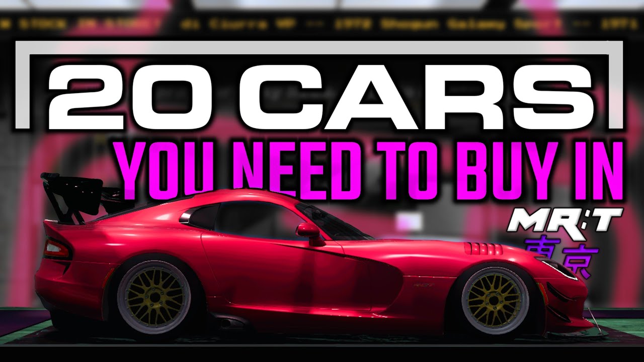 Midnight Racing Tokyo - 20 CARS YOU NEED TO BUY!