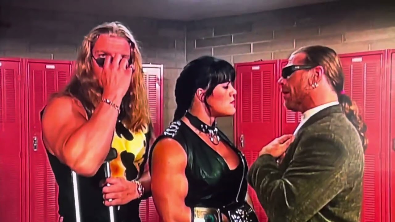 DX HBK Shawn Michaels, Triple H & Chyna are Discussing their Travels to Find Takes No Box Unopened