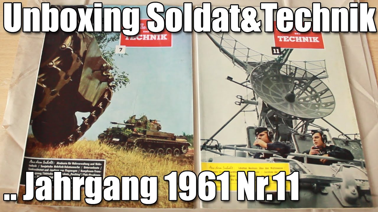 Unboxing, Soldat&Technik 1961 Nr.11 & die NATO-Bremse