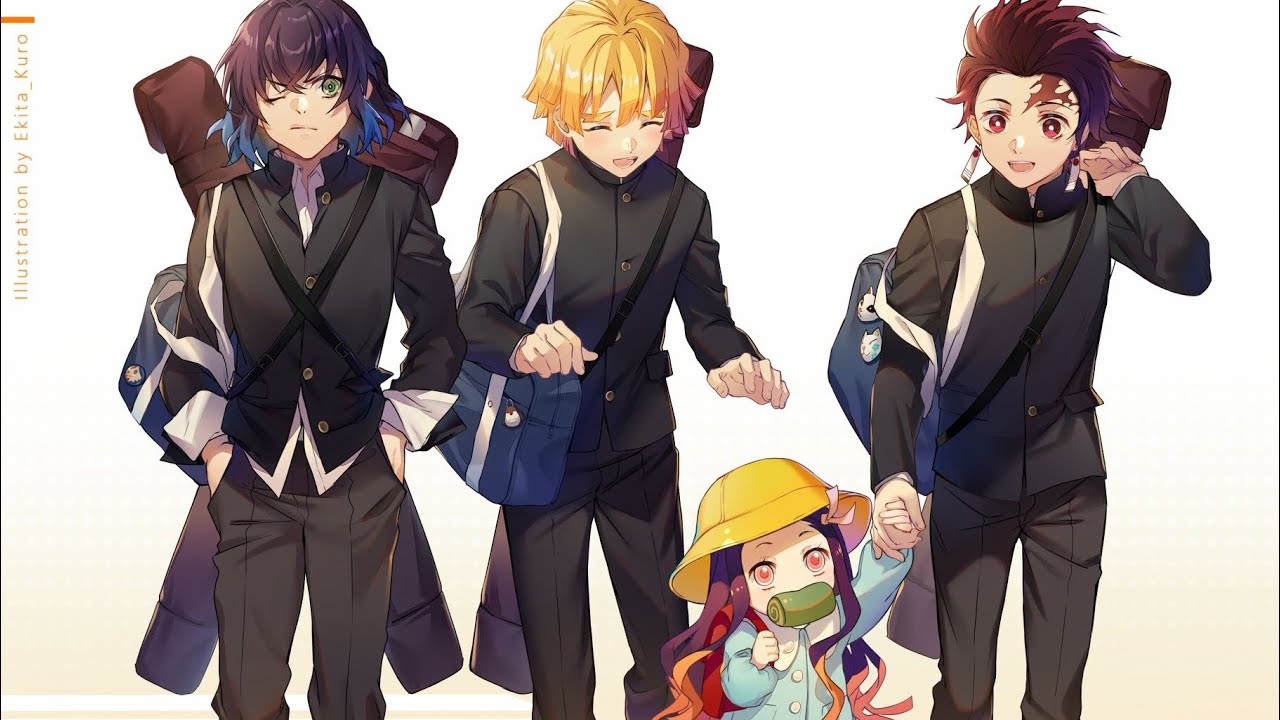 Demon Slayer Academy Part 1 (Introductions💜🦋) [Demon Slayer GroupChats]