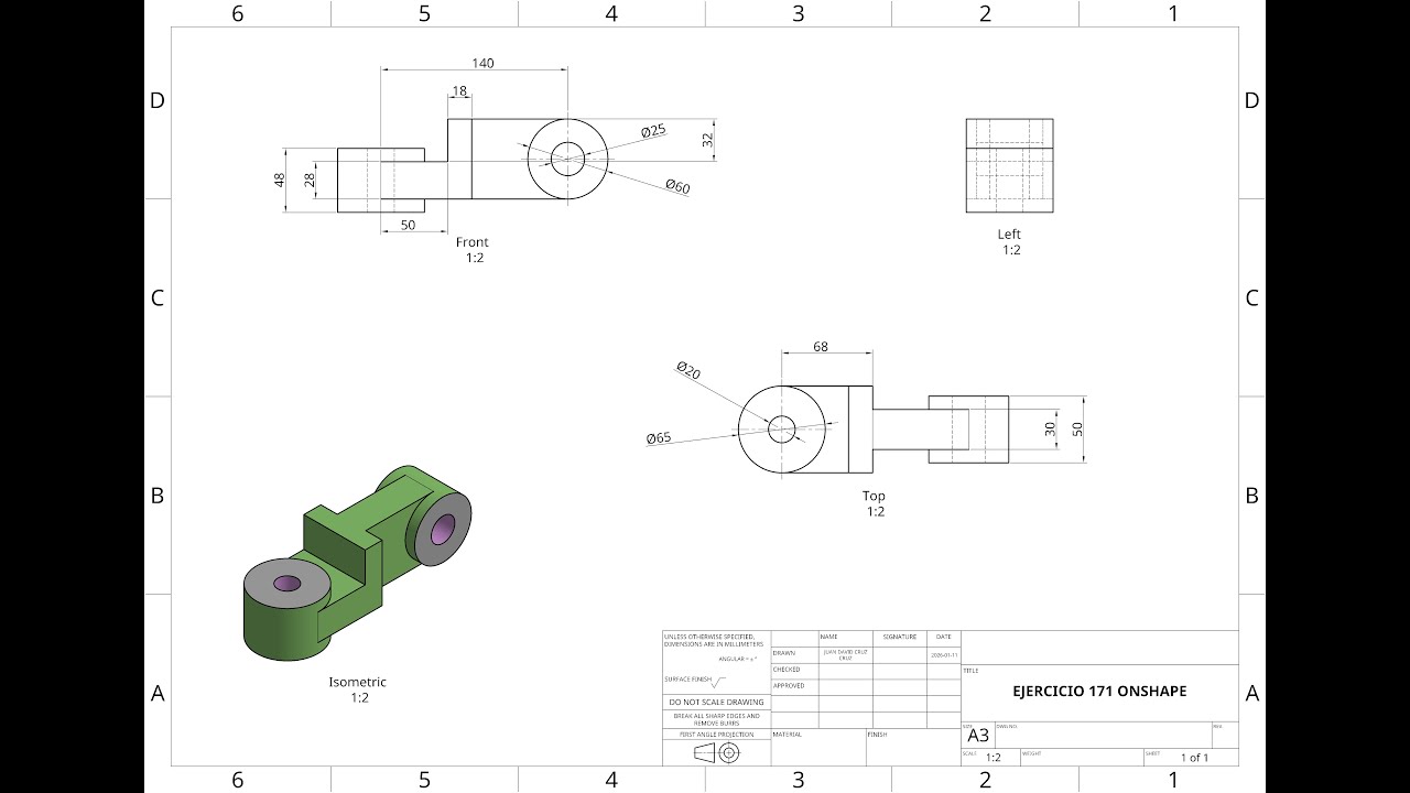 EJERCICIO 171 ONSHAPE