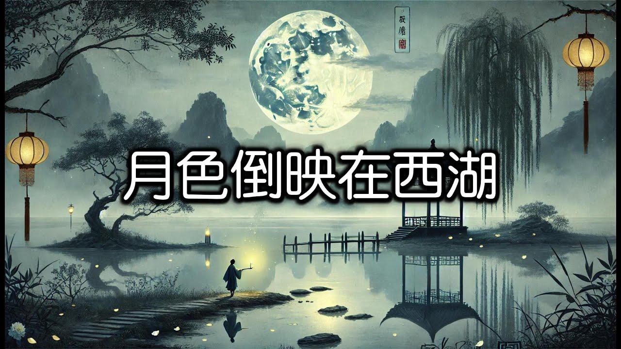 【月色倒映在西湖 】- 高迪  | 篝火点亮这蜡烛 我从光明到迷途 就像拔剑中了毒