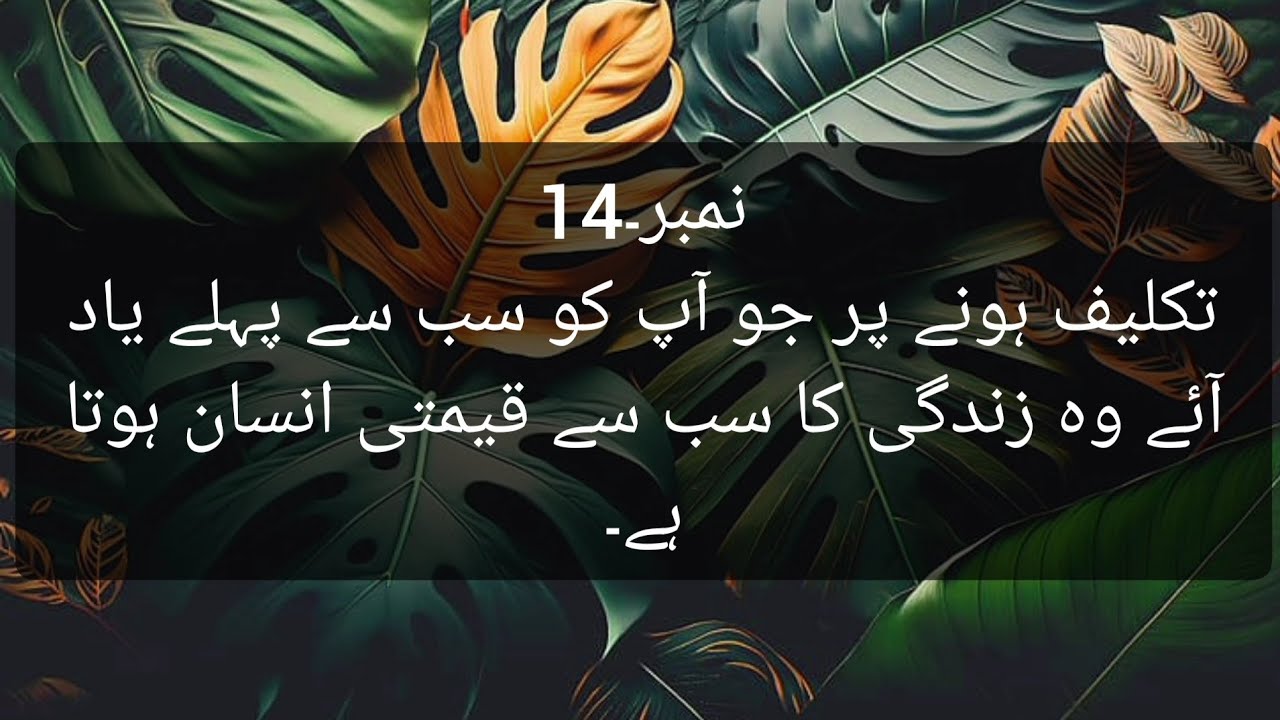 Sab sy phaly yaad aye