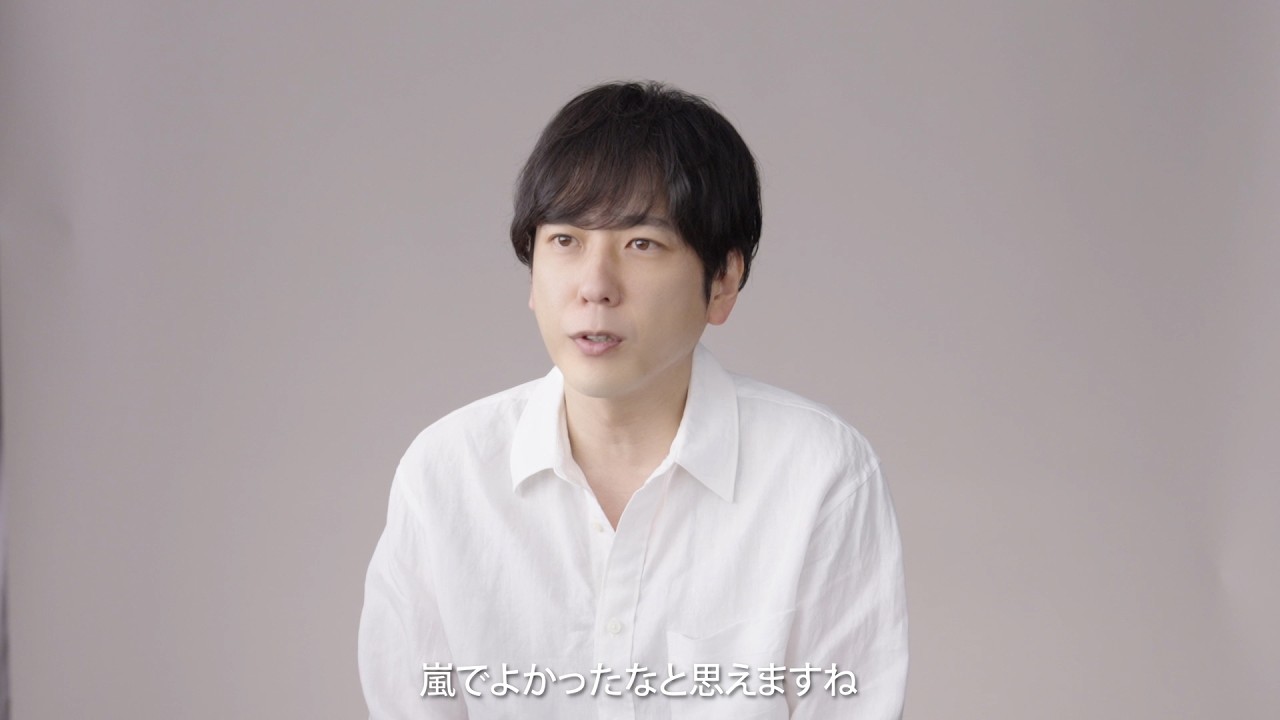 二宮和也、「本当に嵐でよかった」メンバーへの感謝語る　入社式にサプライズ映像で登場！新入社員へエール