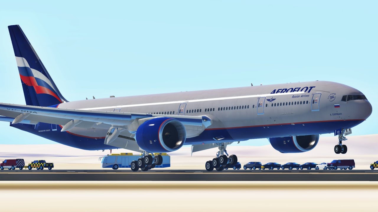 Aeroflot B777-300ER | Moscow (UUEE) → Dubai (OMDB) | Full Flight | Infinite Flight Simulator