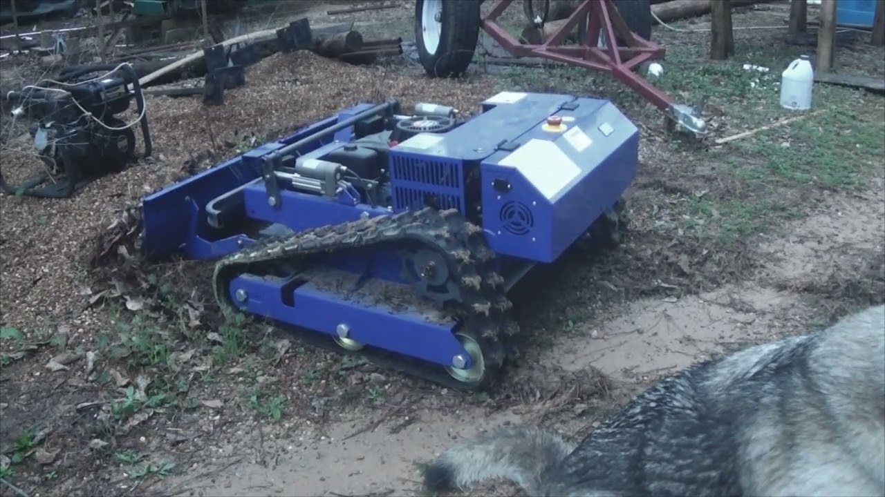 smoke em if you got em,  testing the rc mower