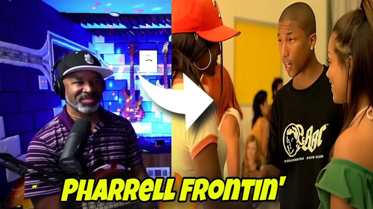 Pharrell - Frontin' (Official HD Video) ft. Jay-Z - Producer REACTS