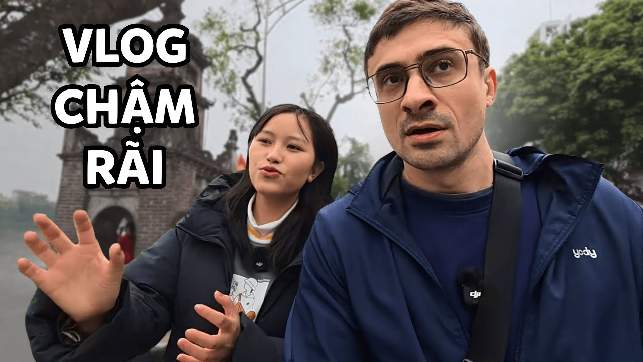 Vlog Chậm Rãi - Khám phá sự tích Hồ Gươm cùng fan! | Học tiếng Anh giao tiếp hàng ngày