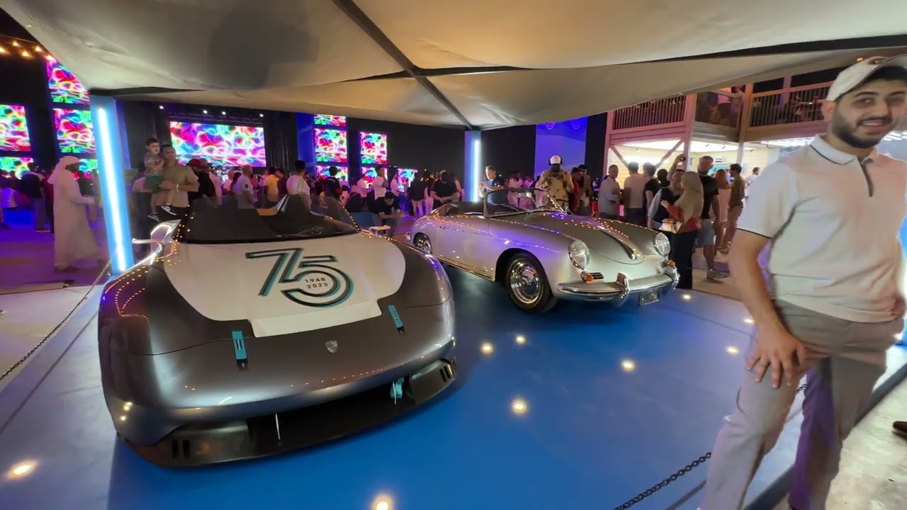 Icons of Porsche | Dubai Design Distt | 4K WalkTour