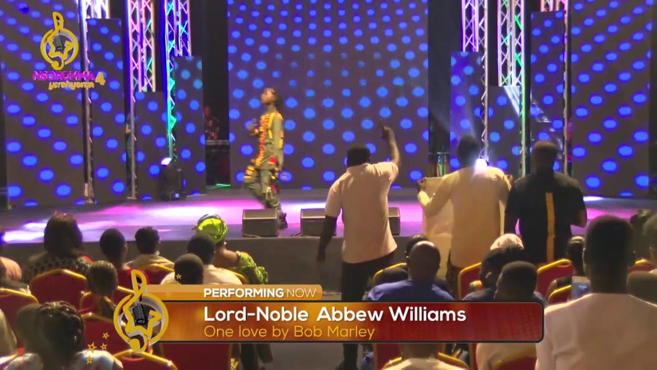 Nsoromma Season_4: Lord Nobles sings 'One Love' by Bob Marley 🔥🔥🔥 - Adom TV (21-2-22)