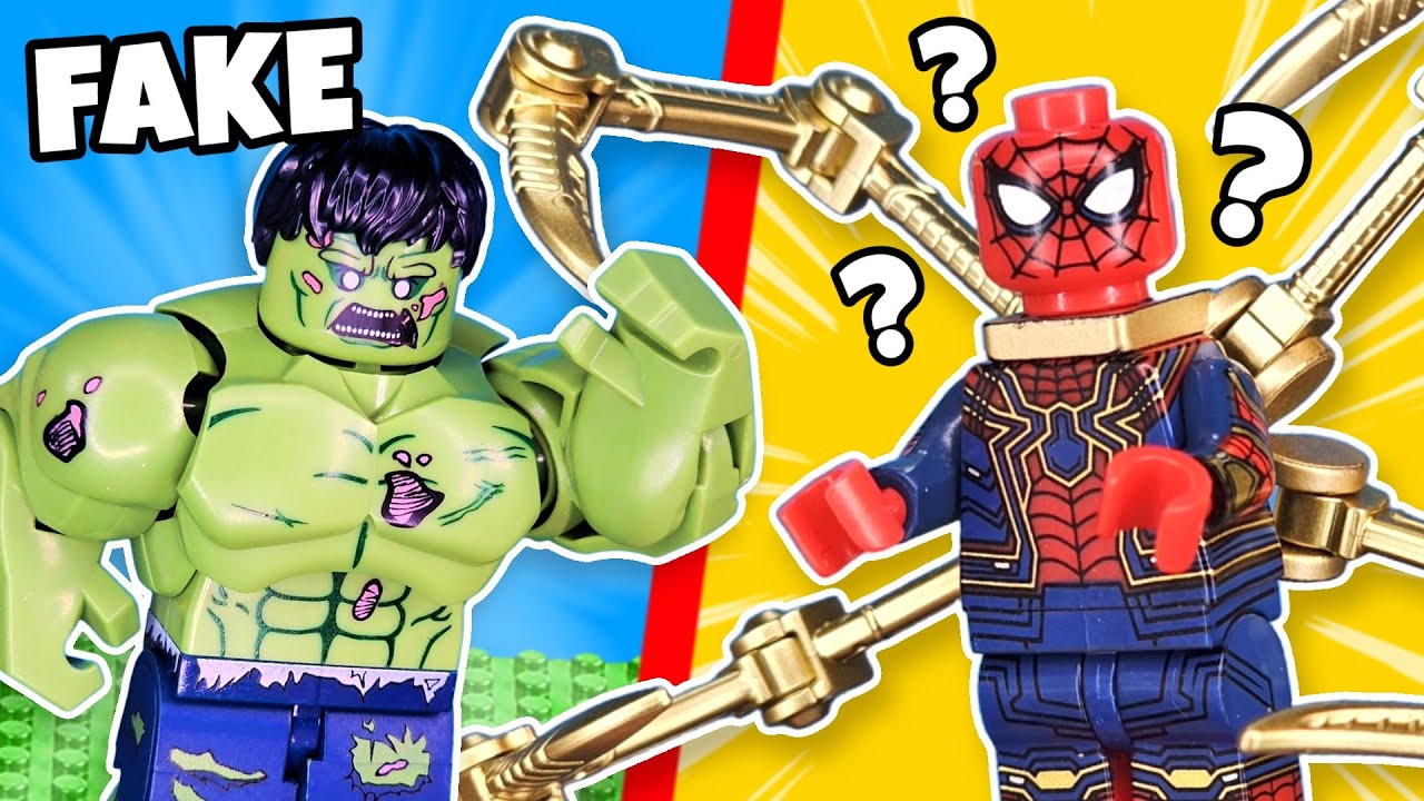 Unboxing FAKE LEGO AVENGERS Minifigures!