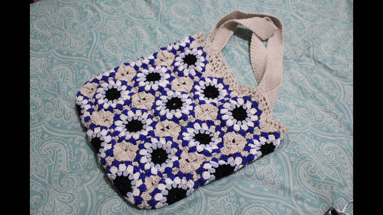 Tote Bag a crochet ojo turco | Raque Gordillo