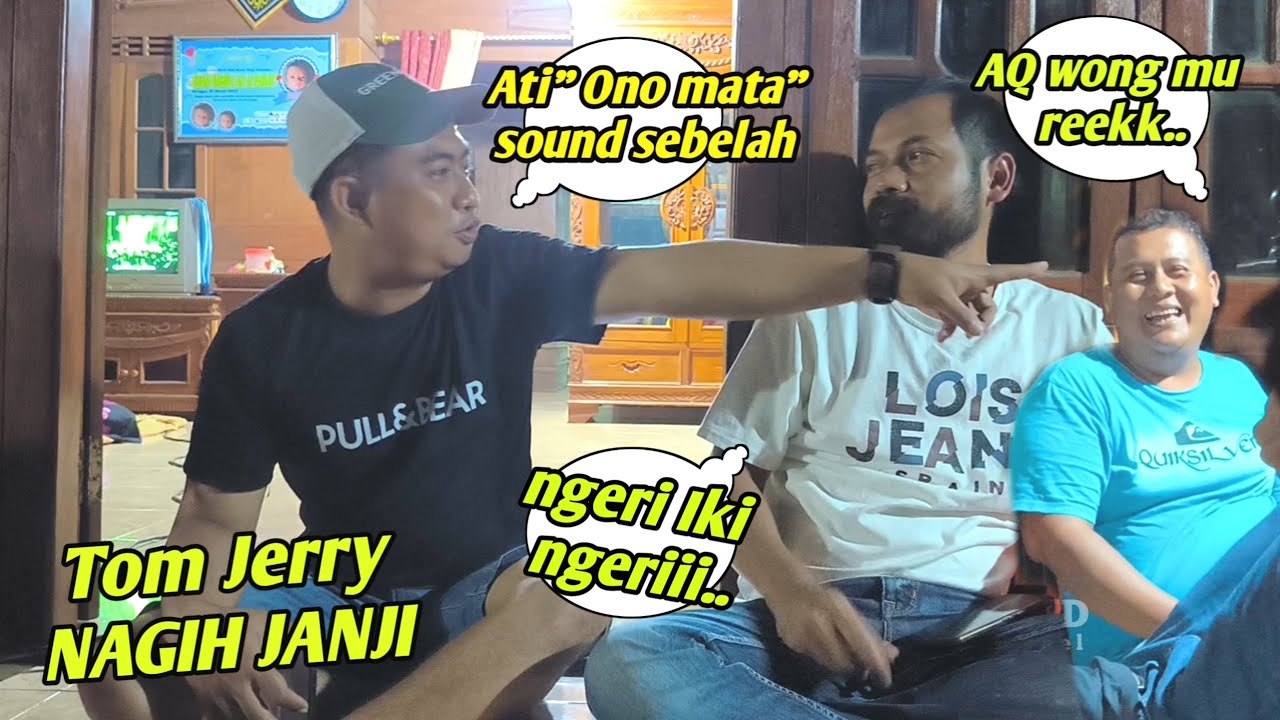 Tom & Jerry mau nagih Janji tapi gak yakin ditepati,Malah adu puisi 😂 Dagelan Cupatkai