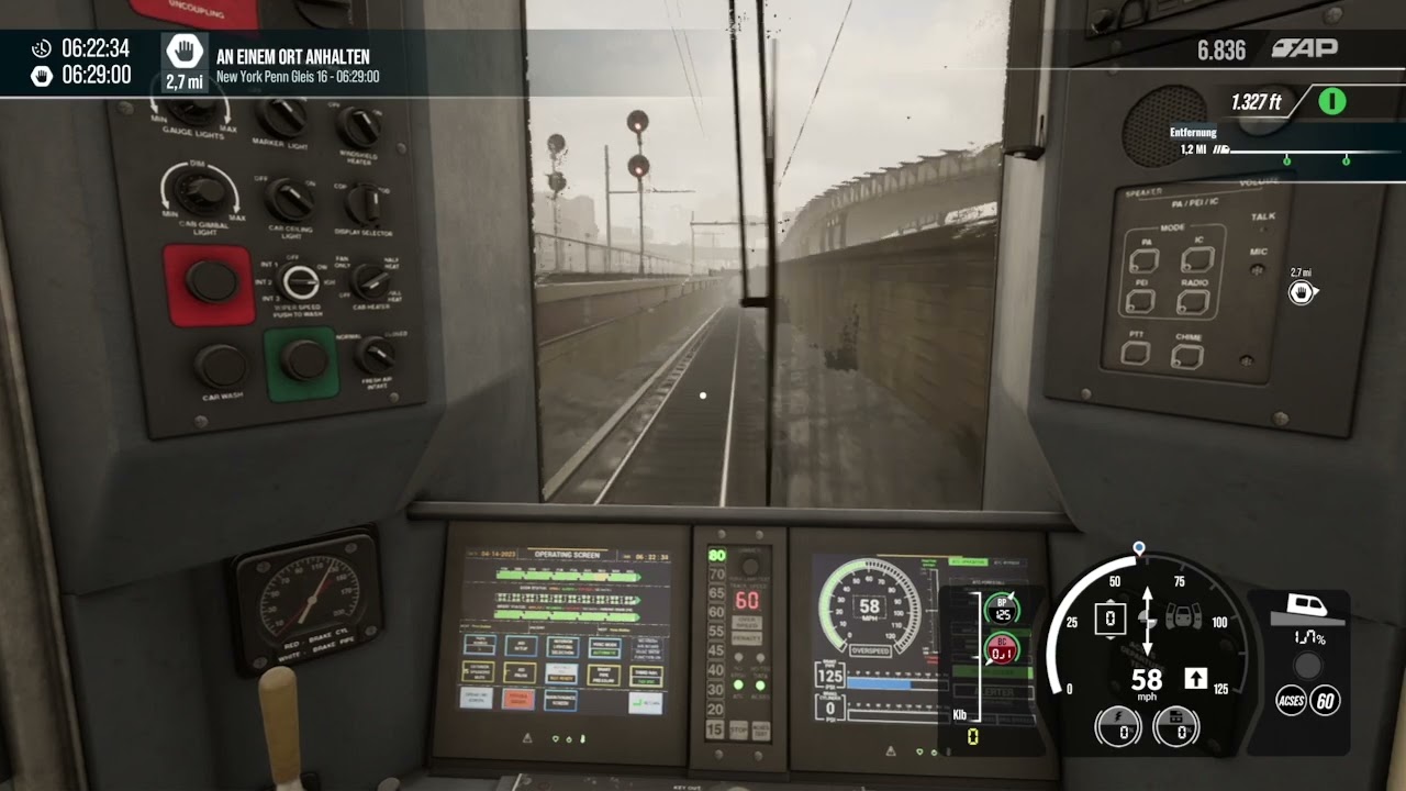 TSW 6 : LIRR Commuter : New York - Long Beach , Hempstead & Hicksville : Zug 5 Babylon - NY Penn F4