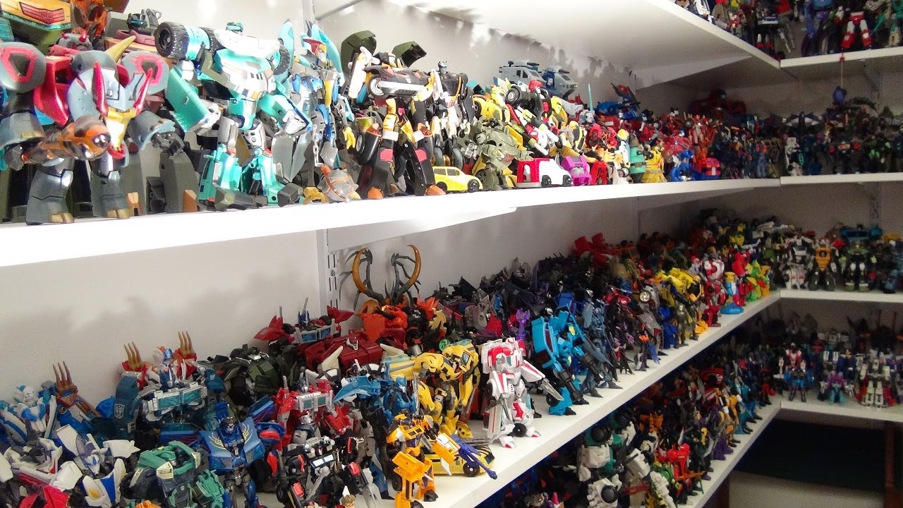 TRANSFORMERS PRIME TOY COLLECTION VIDEO BY MITCH SANTONA