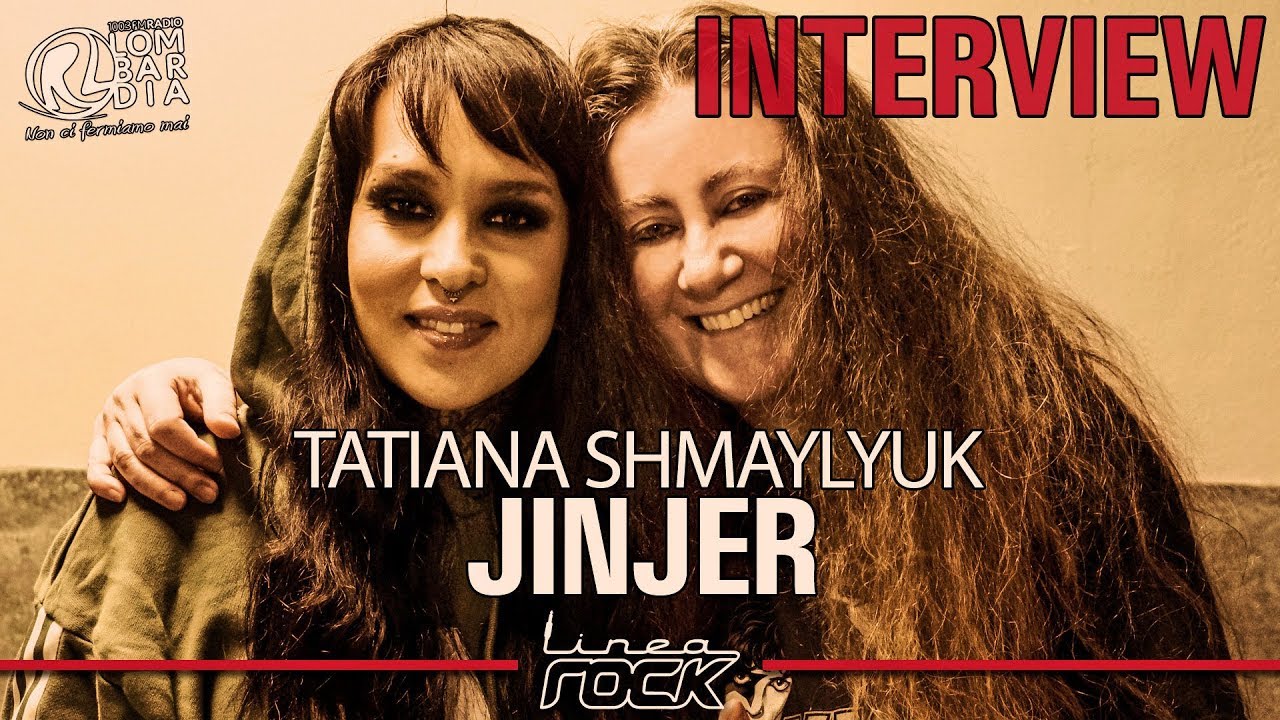JINJER - Tatiana Shmaylyuk interview @Linea Rock 2019 by Barbara Caserta
