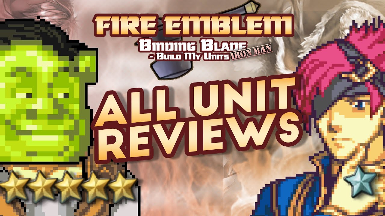 Rating ALL The Fire Emblem 6 Units My Chat Created