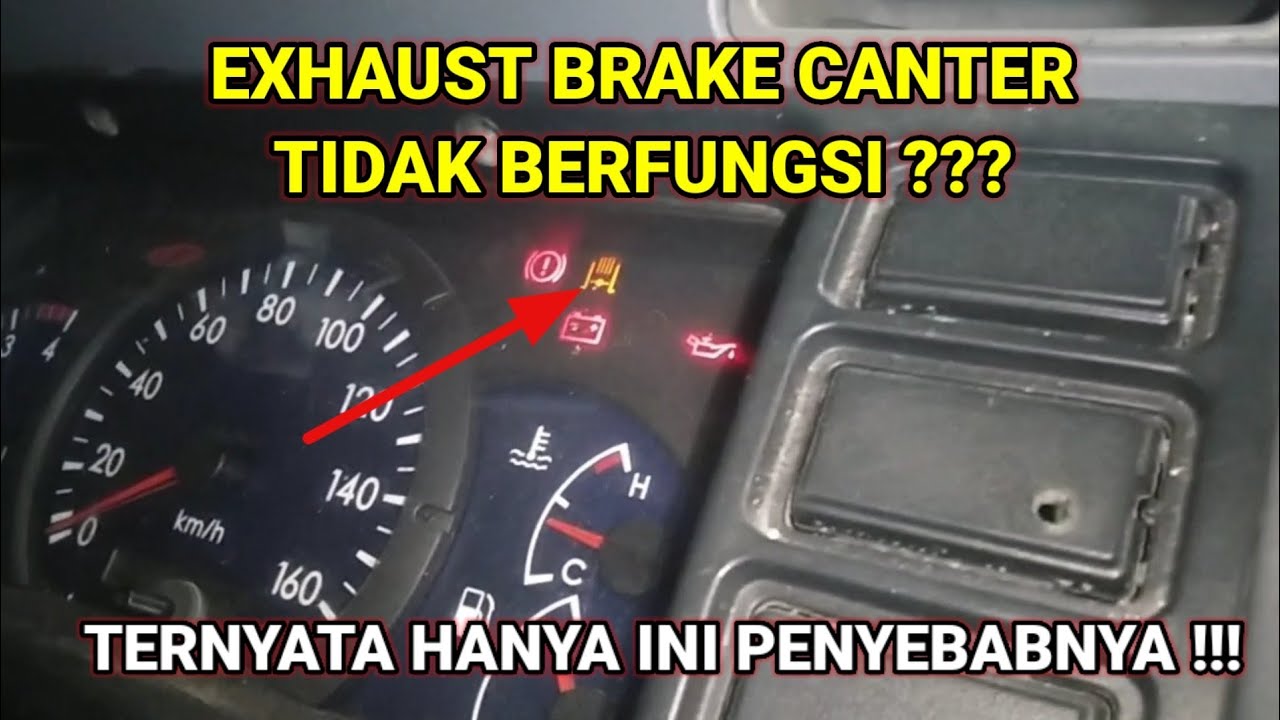 Exhaust Brake Canter Tidak Berfungsi | Rem Gas Buang