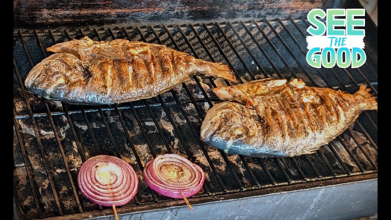 ✨ ORADE sa ro&scaron;tilja RESTORANSKI recept - nemože bolje .!? Grilled Sea Bream RESTAURANT recipe.! 2025