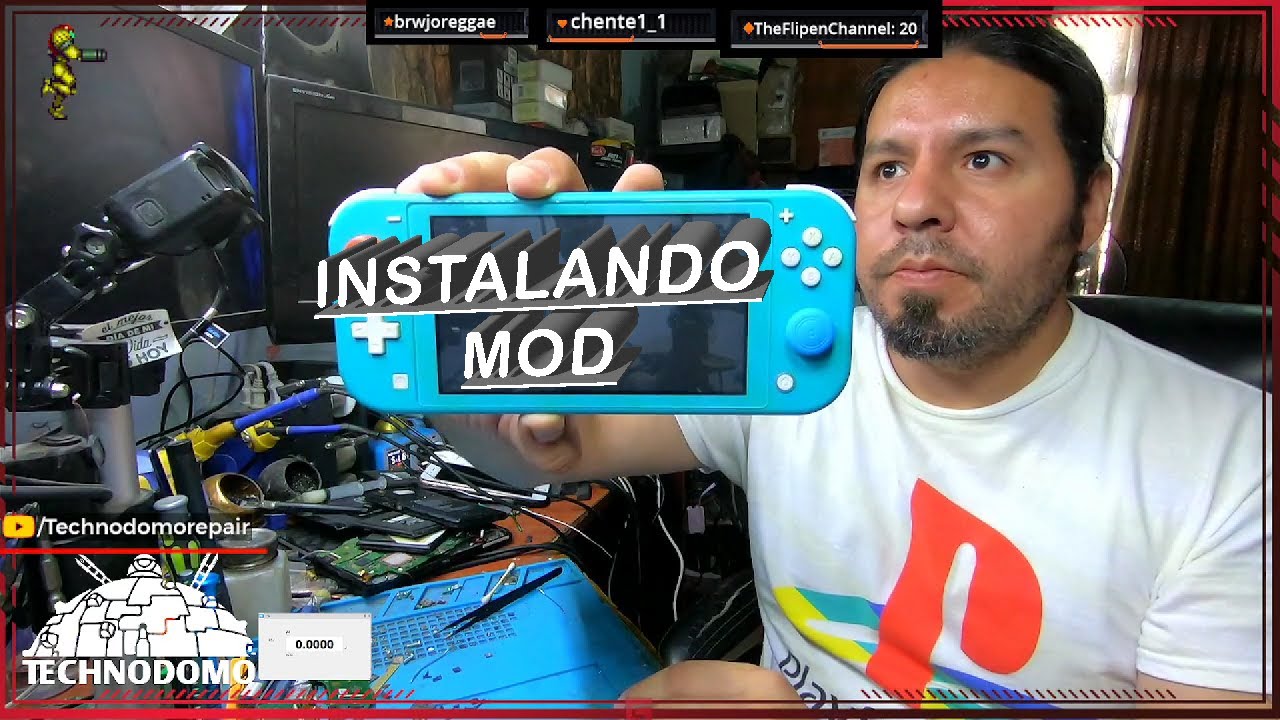 INSTALANDO HWFLY A SWITCH LITE - PETICIÓN DE CLIENTE