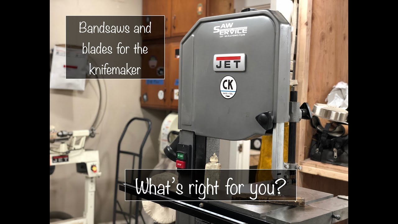 Bandsaws and blades for the knife maker ~ What should you use?