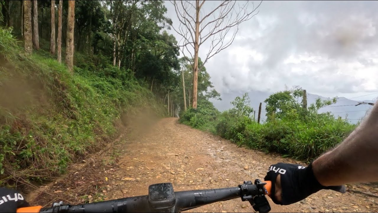 Descida das Pedrinhas , Caminho da fé 2024 Dezembro / Descida Completa Com Chuva 🌧 🌦 ⛈️ 