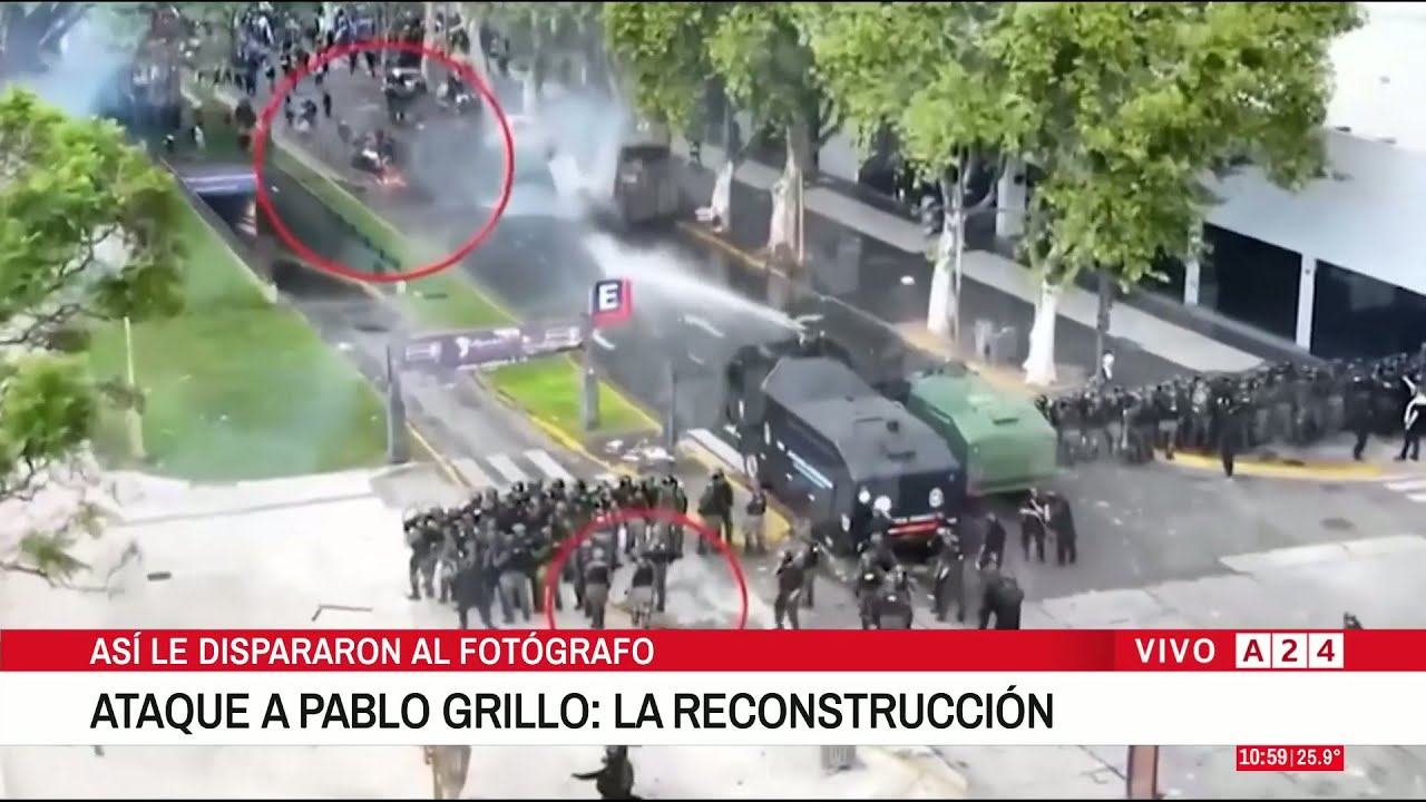 🚨 RECONSTRUCCIÓN DEL ATAQUE A PABLO GRILLO EN LA MARCHA POR LOS JUBILADOS