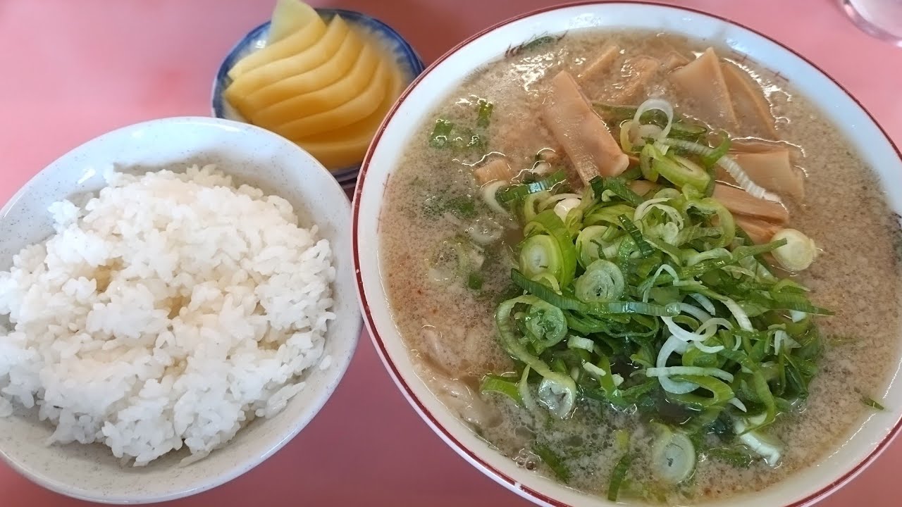 【京都ラーメン】京都元祖背脂醤油ラーメンで育った店主が作る背脂大量の人気中華そば専門店！「チャーシューメン･ネギ増し･メンマ増し･ライス」【ラーメンほそかわ花屋町本店】Kyoto gourmet