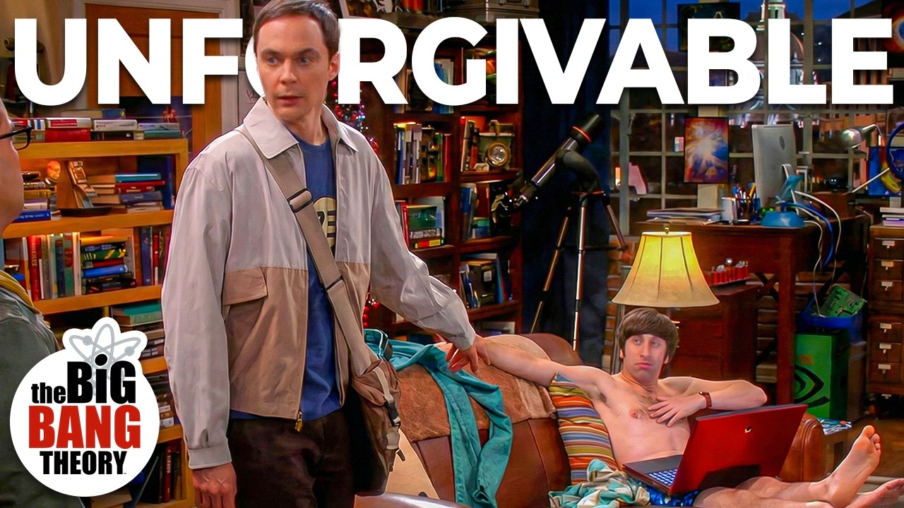 12 Times Someone Sat in Sheldon's Spot | Big Bang Theory