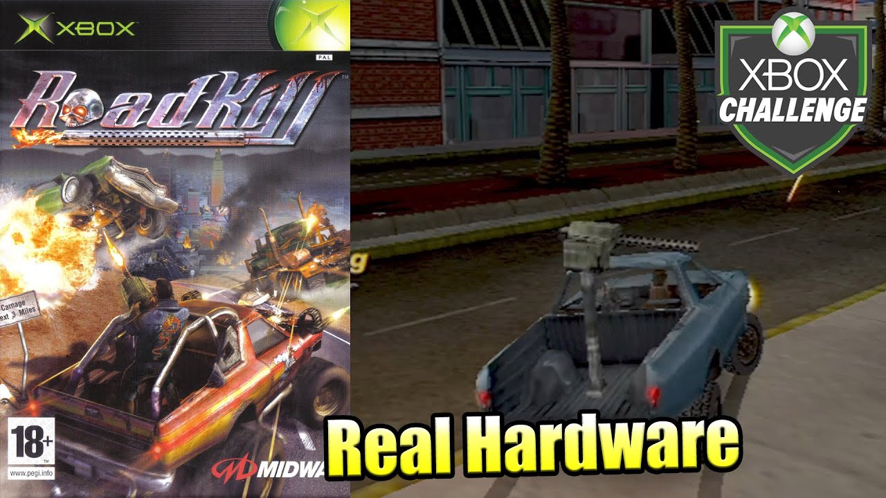 RoadKill — Xbox Original Gameplay HD — Real Hardware {Component}