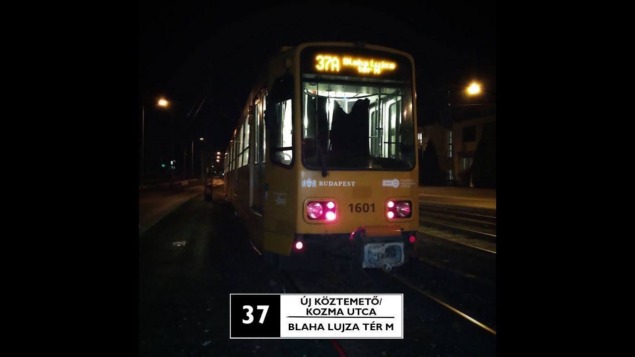 37 - Új Köztemető (Kozma utca) - Blaha Lujza tér M