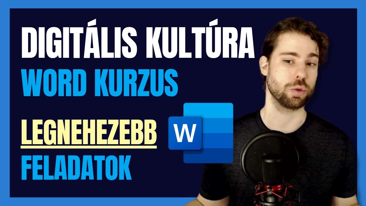 Digitális kultúra érettségi - Word kurzus - típushibák, nehéz feladatok