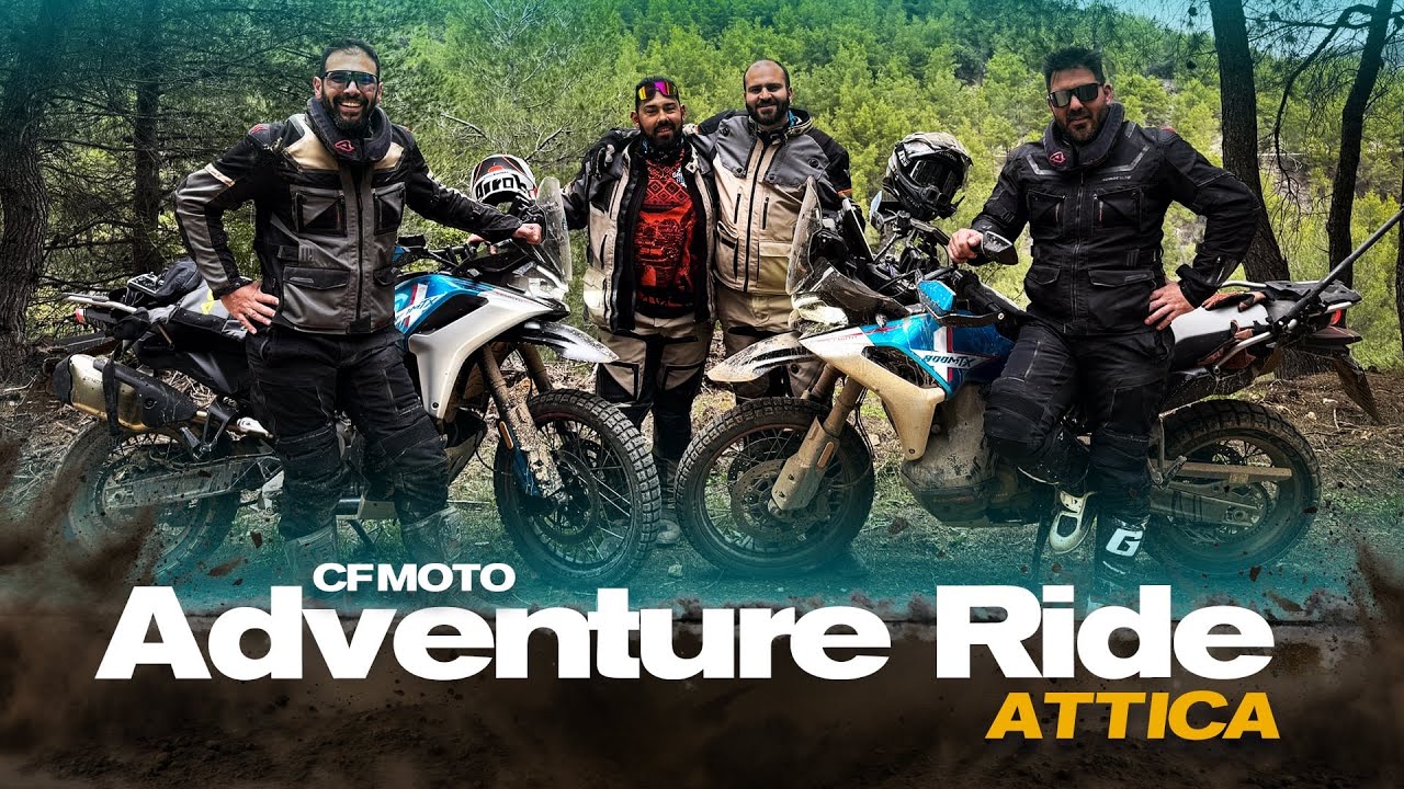 Εκδρομή στην Αττική με 150 CF Moto!