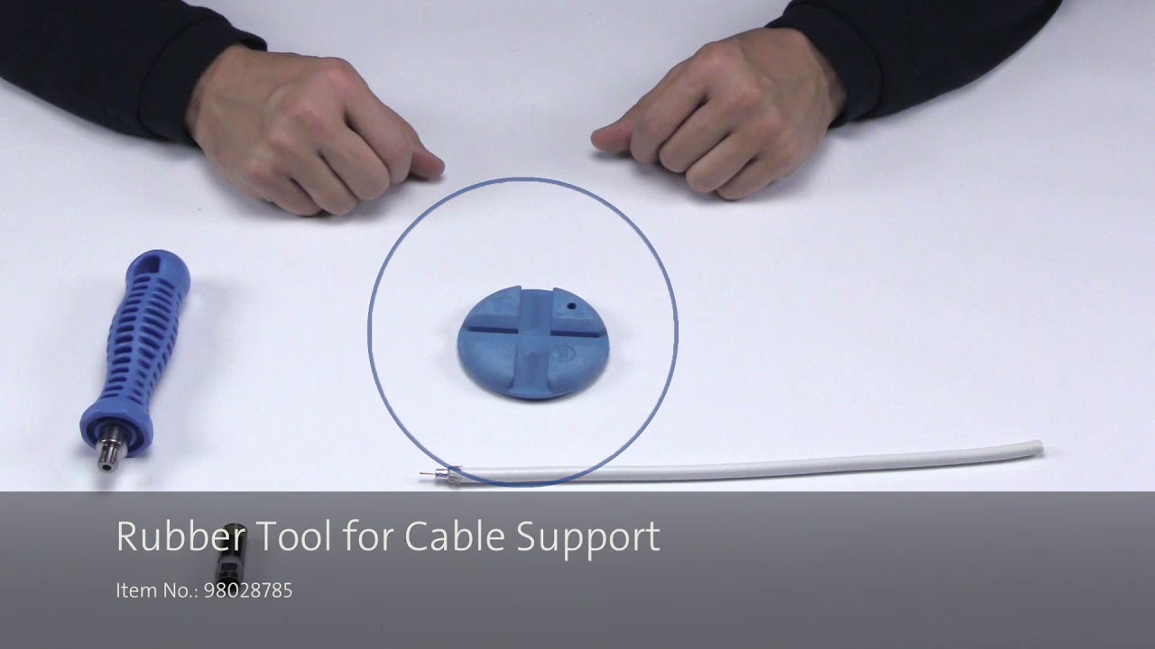 Installation of Corning CX3 connector without support sleeve for RG6 cables