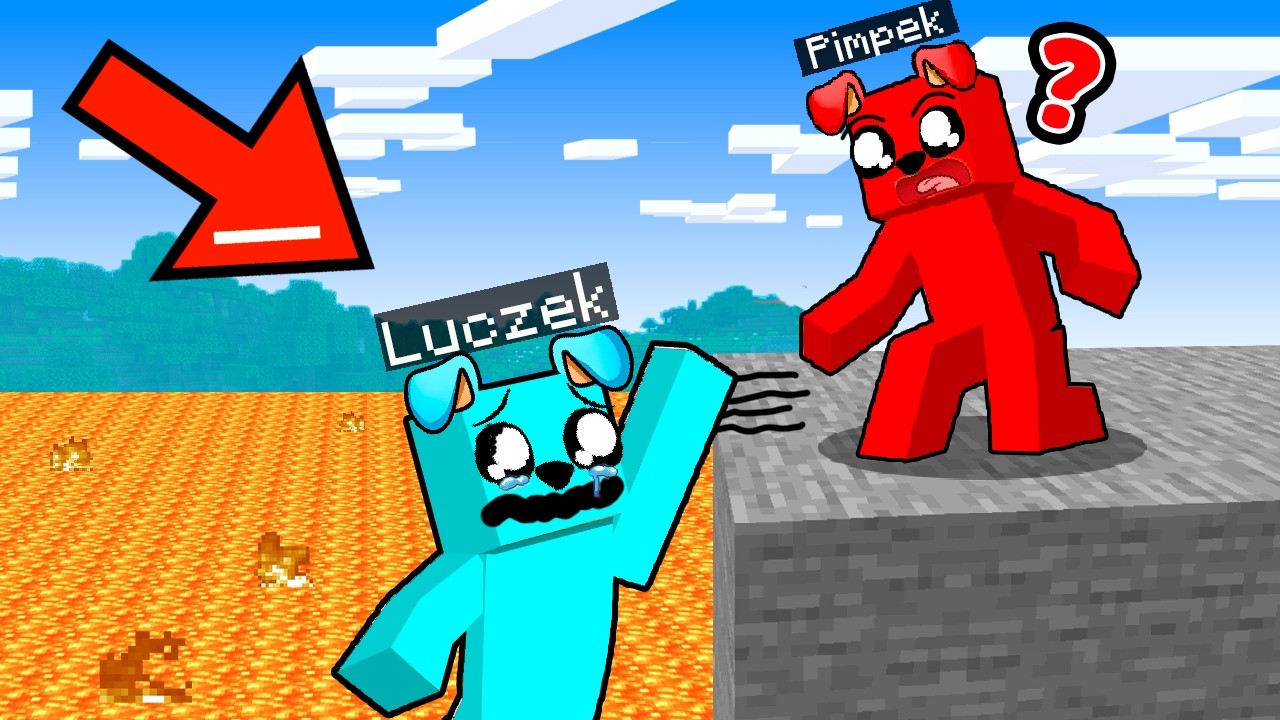 TEST NA PRZYJACIELA w Minecraft 😨😨