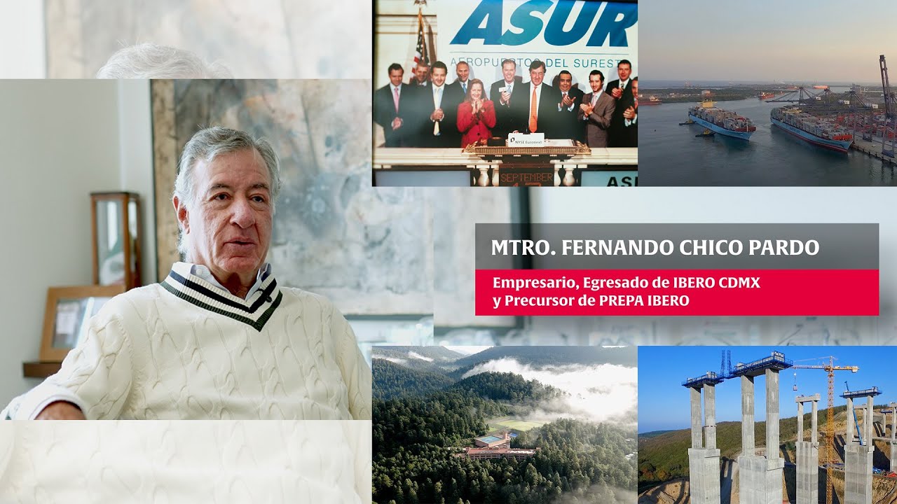 Fernando Chico Pardo #orgulloibero || Visionario de la Inversi&oacute;n en M&eacute;xico